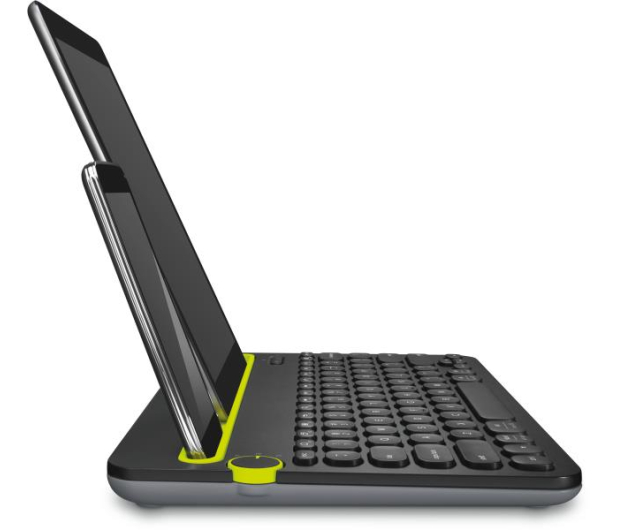 Logitech K480 czarno-żółta - 292544 - zdjęcie 2